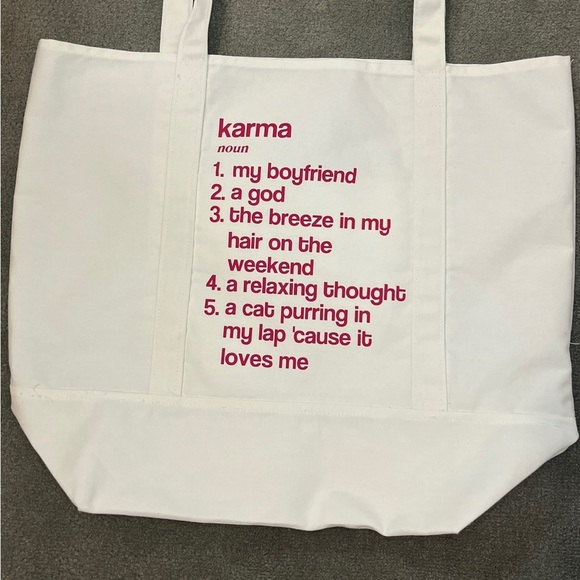 Swiftie Tote Bag - Homemade - Heavy Canvas - Picture 1 of 5
